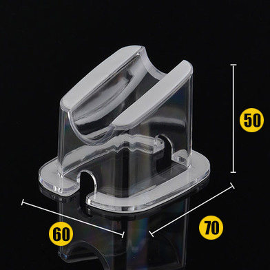 Mobile phone universal display stand non-slip mobile phone holder H-shaped U-shaped transparent acrylic display stand Flat bracket base