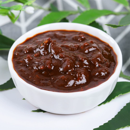 4 бутылки бесплатной доставки Anhui Specialty, Anqing Hu Yumei 310 грамм бобовой пасты Классический соус широкий фасоль Hui Paipi Знаменитый соус