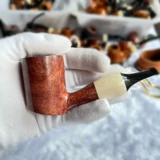 Мужской большой классический мундштук ручной работы, 9mm, подарок на день рождения