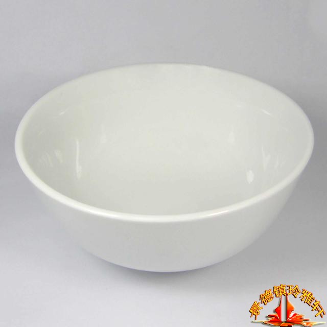 Jingdezhen Ceramic safety and environmental protection pure white 11CM small rice soup bowl