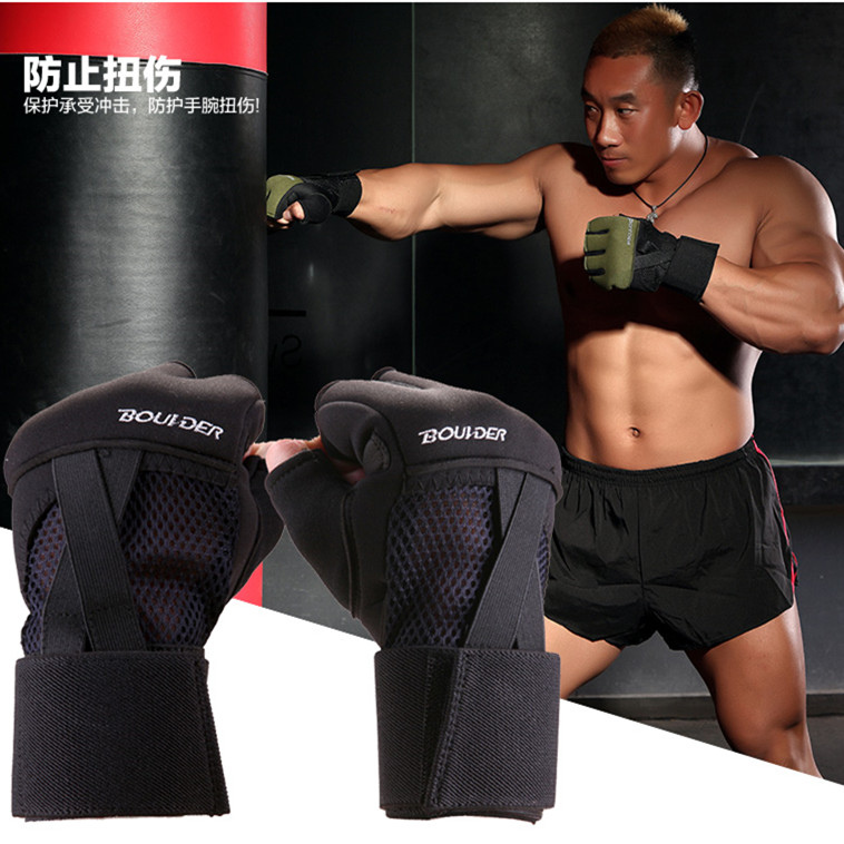 Half Finger Boxing Sandbag Gloves Male adult Gloves Half Finger Sandbag Women Training Sports Boxing Gloves