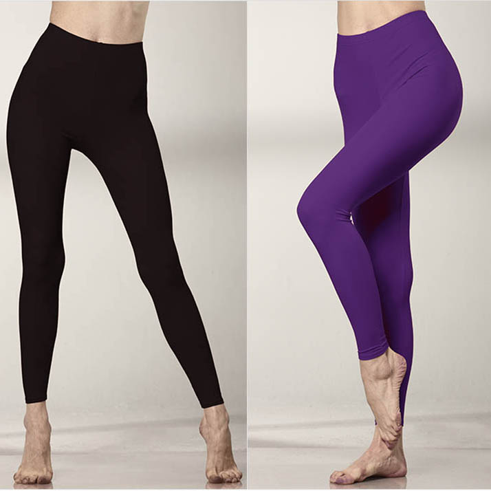 2 mẩu womens Lycra quần cotton mùa thu một mảnh womens giữa eo quần lót mỏng xà cạp cơ thể quần cơ thể mùa thu.