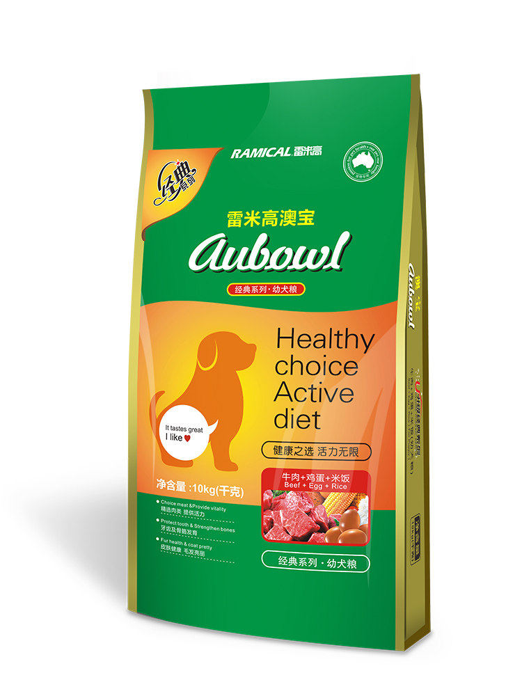 Lei Mi Gao Pao Puppies Dog Food 20kg Golden Fur Samo Labra Multidog Staple Food Universal Dog Food 40 catty