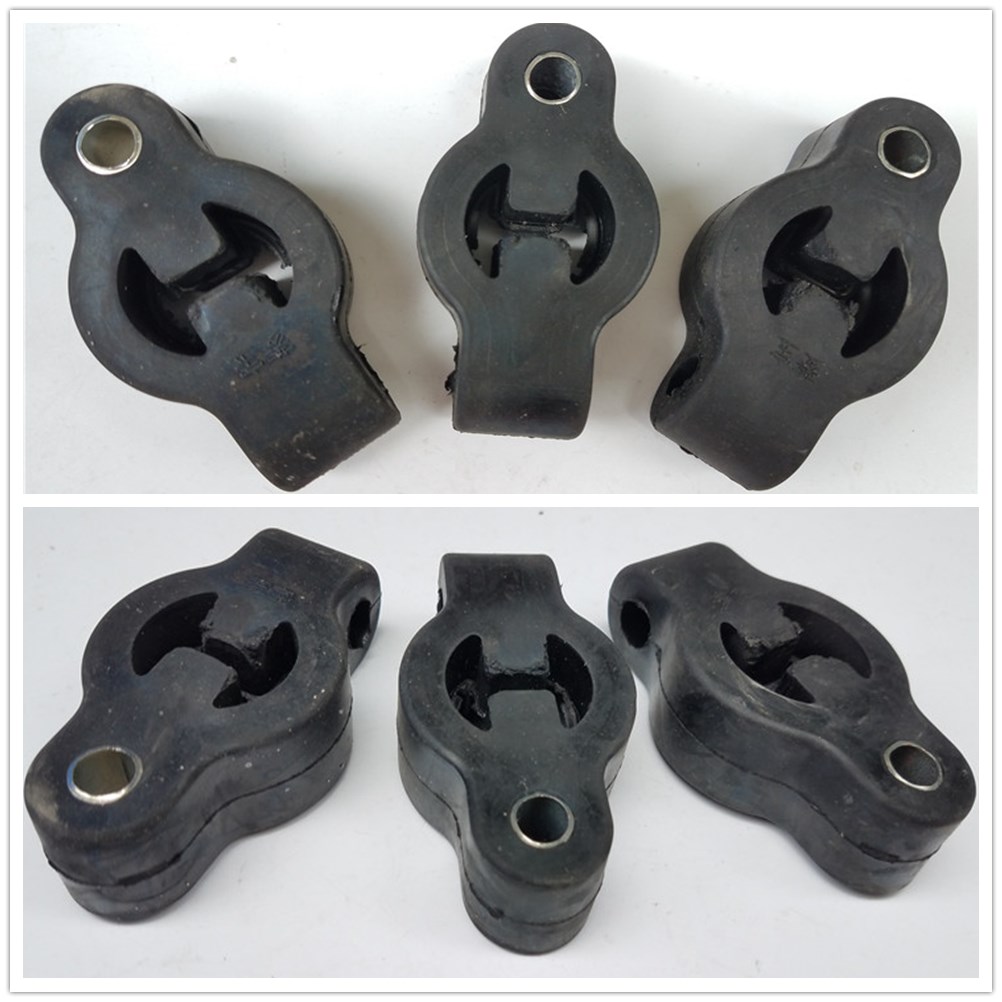 Original fitting  Glory light silencer hanging ear exhaust pipe hanging rubber piece hanging rubber block plastic cushion