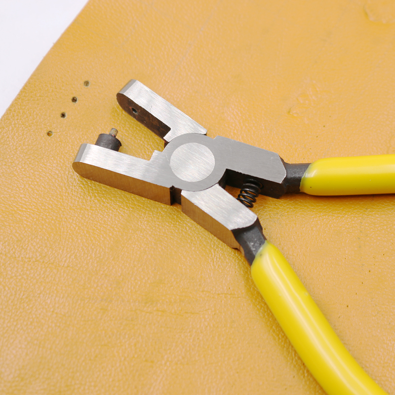 DIY mini punch pliers 2mm round hole strap belt pliers small leather leather luggage manual punch tool