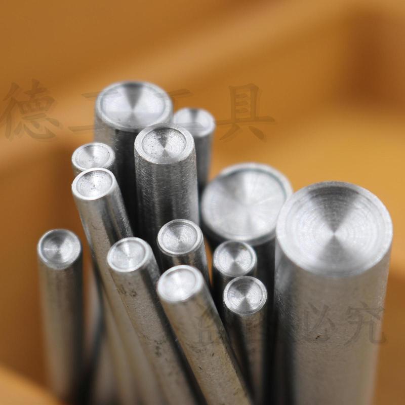 Rivet flat hand knocks mounting tool bifacial hit nail punching diy bag leather with punching hand punching mounting die