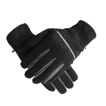  Chenghu snail gloves mens warm winter plus velvet finger touch screen riding outdoor Korean fashion suede gloves