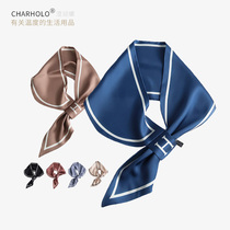 Chenghu snail simulation silk scarf female belt buckle lazy silk scarf tie bag hair belt multi-purpose scarf professional decorative scarf