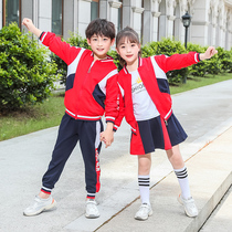 Kindergarten garden clothes spring and autumn teachers childrens autumn and winter Games set primary school uniforms class uniforms three sets