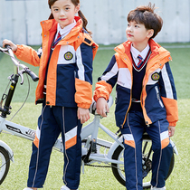 Autumn and winter school uniforms rushing clothes three-piece three-in-one winter sports suits kindergarten Garden uniforms
