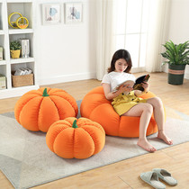 Pumpkin Sloth Man Sofa Chair Tatami Bedroom Mini Bedroom Small Cute Little Single Meme Bean Bag Cartoon Paparazzi Sandbag