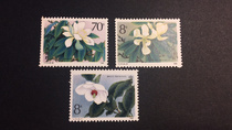 T111 Magnoliaceae original gum yellow products philatelic collection stamps