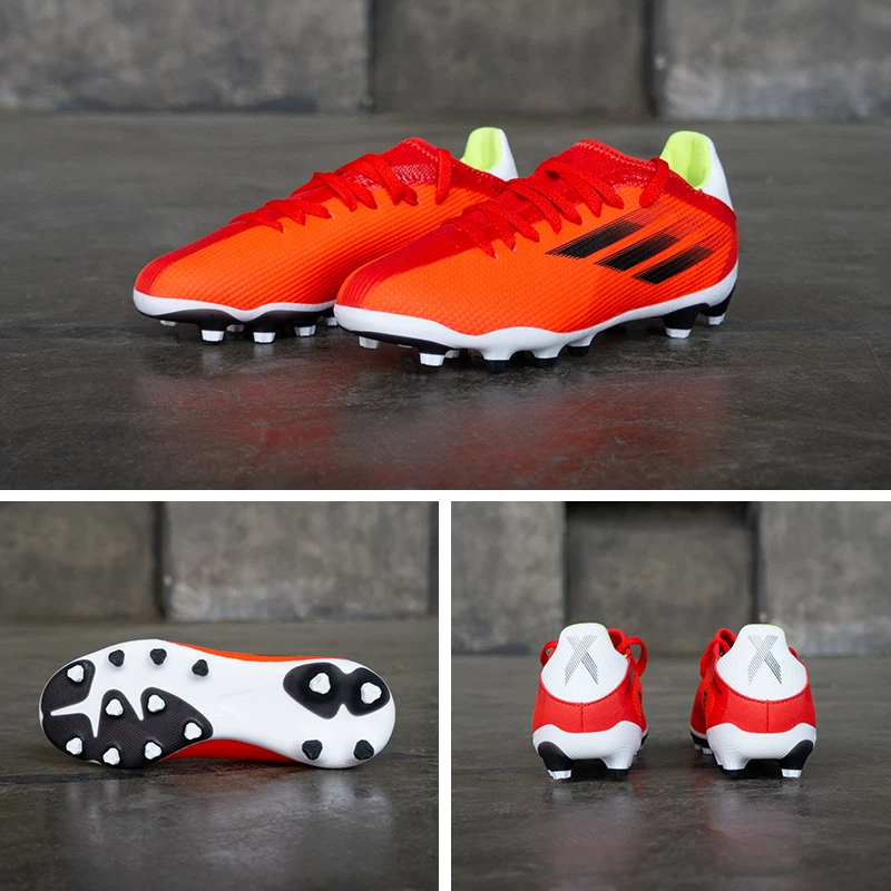 Хуанбеi футбольный Adidas X Speedflow.3 MG детский короткий пингле тренировочный футбольный мяч FY3261