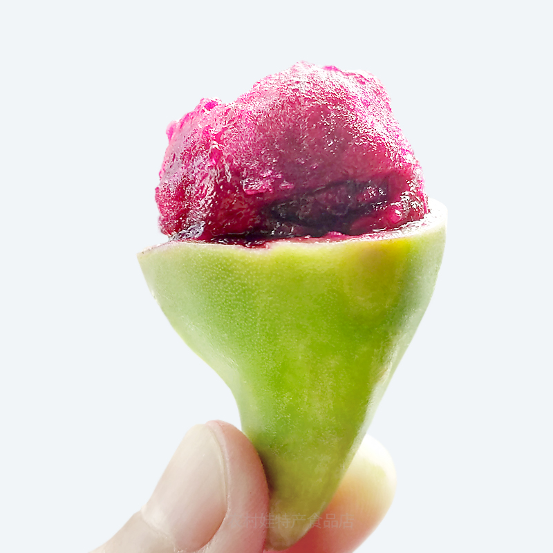 Cactus fruit wild cactus fruit fresh fruit green leather red heart fruit 750g now off the hair