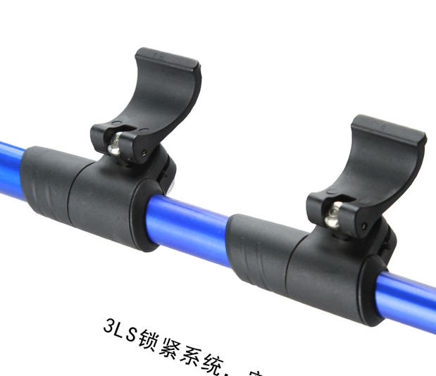 [3 lần lễ hội] ngoài trời 7075 trekking cực nhẹ trọng lượng bọt biển xử lý nạng khóa cực - Gậy / gậy gậy cho người mù