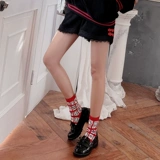 Носки, демисезонные гольфы, оберег на день рождения, популярно в интернете, средней длины, китайский стиль