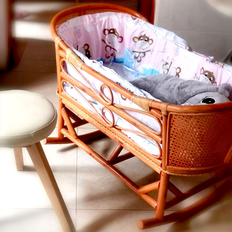 bamboo baby cradle