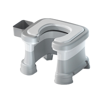 Squatting to toilet chair household squat toilet artifact portable mobile toilet toilet stool for pregnant women and the elderly