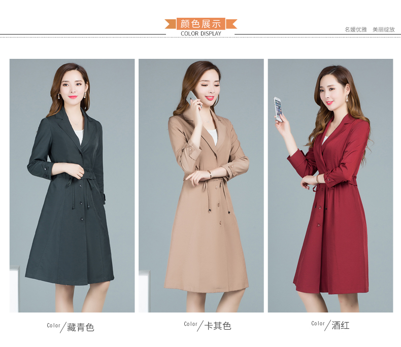 Trench pour femme      en Polyester - Ref 3227511 Image 17