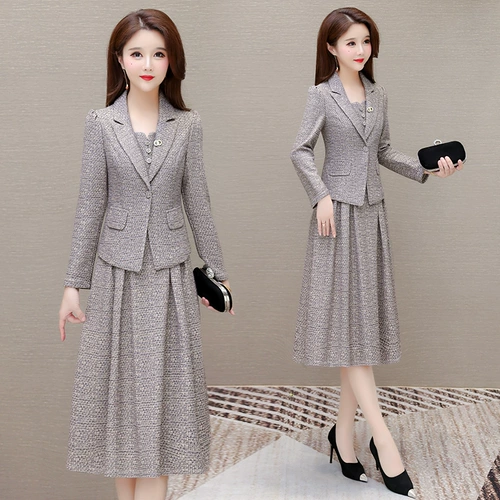 Комплект, юбка, весеннее платье, в корейском стиле, яркий броский стиль