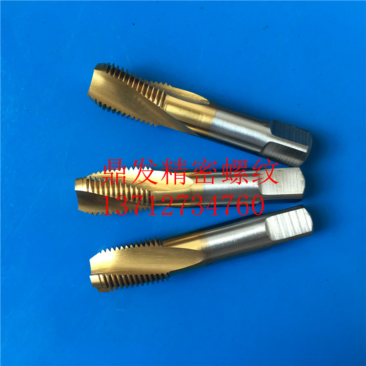 Japan YAMawa plated titanium pipe spiral screw tap PS PT G RC RP NPT NPS3 8-19-18 steel wire attack