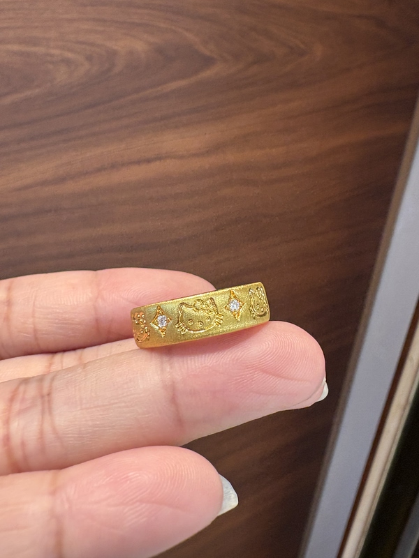 Valentine's Day Gift Kt Cat Diamond Ring, Approximately 1.5 Grams (Extra Will Be Refunded, Less Will Be Compensated) Valentine's Day Gift Kt Cat Diamond Ring, Approximately 1.5 Grams (Extra Will Be Refunded, Less Will Be Compensated)