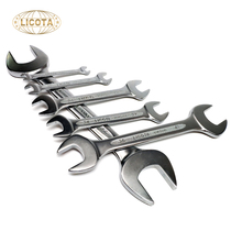 Li Keda open-end wrench double-head wrench repair tool anti-slip double-head dual-purpose wrench dead-head wrench set