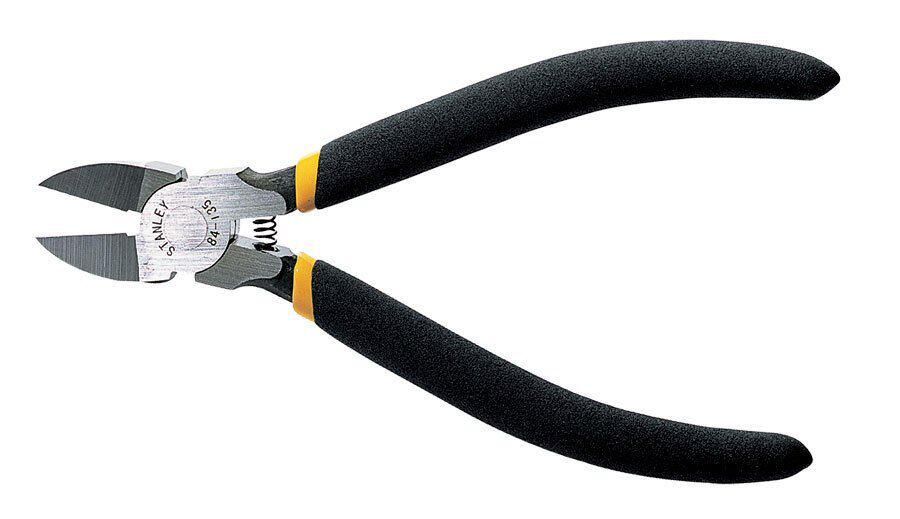 84-134-23 135 Stanley double plastic handle imported nozzle pliers diagonal pliers 5 inch 6 inch diagonal pliers