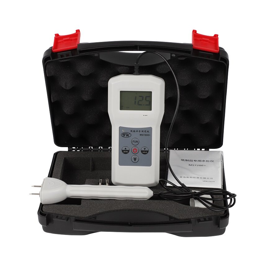 （拓科）MS7200+纸制品水分测定仪纸板箱废纸包卷水份测量双针