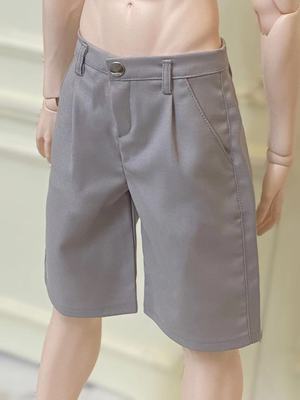 taobao agent Casual gray camel short trousers penta pants BJD baby clothes doll clothes id75 wild uncle Suom soM