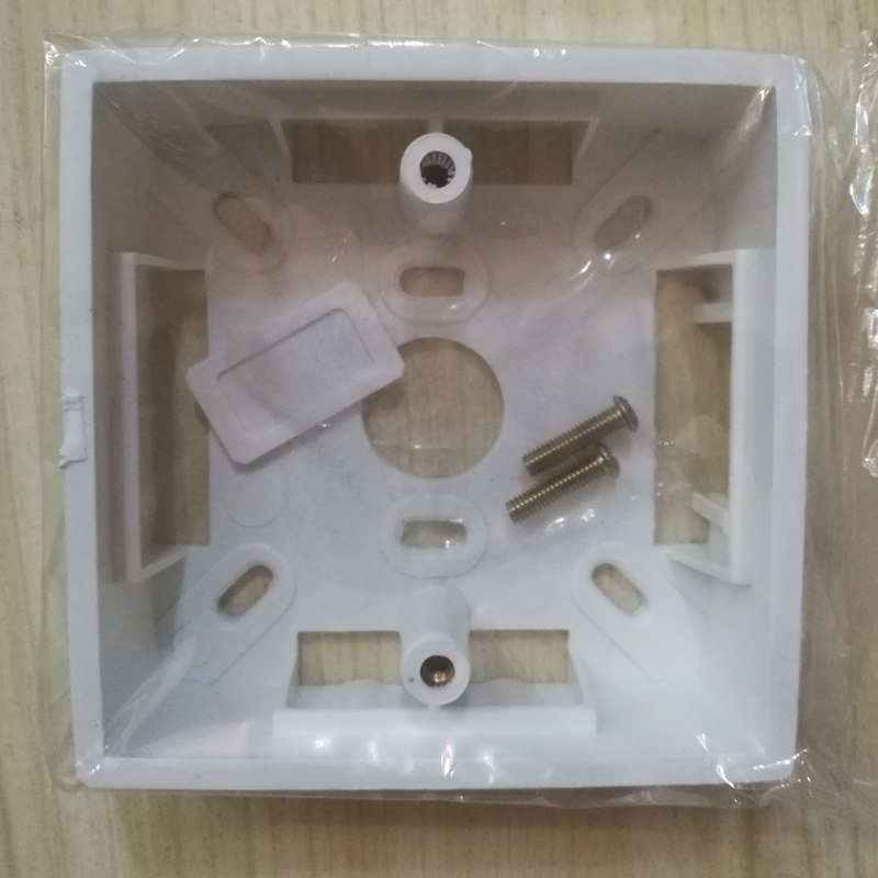 Star Can Fit Bottom Case Bottom Case 86 Type Switch Panel Wall Clear Case Wall Home Wire Box 33mm High Fit Screw-Taobao