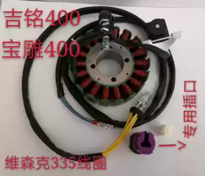 Little Ninja Wiesenke 394 generator coil WSK335 367 Ji Ming Baodie 400 Magneto stator assembly