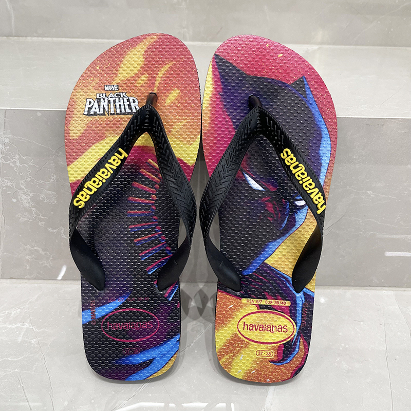 Foreign Trade Brazilian Flip-Flops for Men, Marvel Series, Summer Beach Non-Slip Quick-Drying Sandals, Comfortable and Breathable Home Slippers Foreign Trade Brazilian Flip-Flops for Men, Marvel Series, Summer Beach Non-Slip Quick-Drying Sandals, Comfortable and Breathable Home Slippers