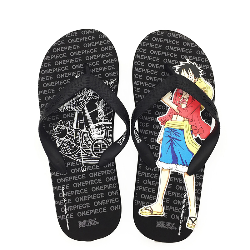 Benny Road Dép nam Từ kéo Phim hoạt hình Anime Anime Luffy Học sinh tuổi teen Dép đi biển ngoài trời dép quai hậu nam