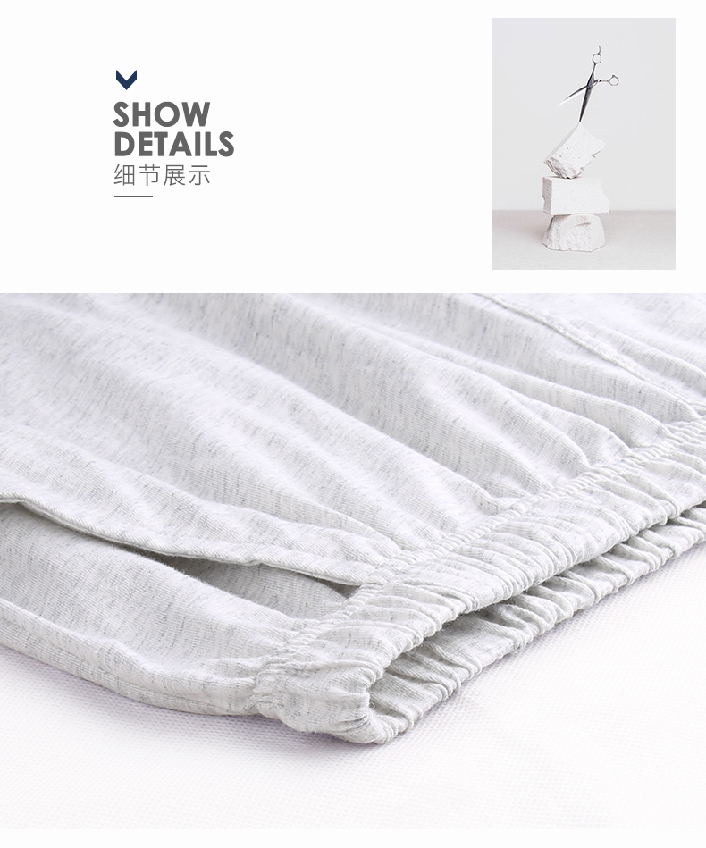 Mùa hè quần ngủ nam quần cotton lỏng cộng với phân bón XL quần nhà thông thường cotton nhà quần mỏng điều hòa quần quần jean ống rộng nam