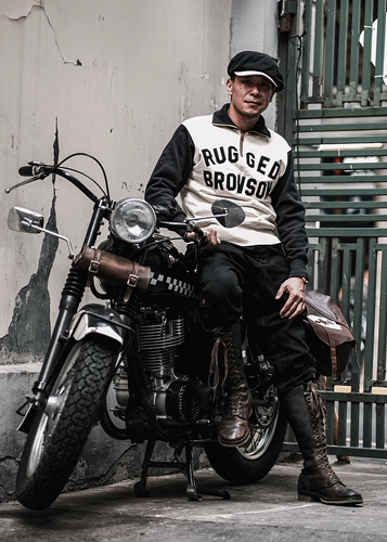 2023 Новый продукт не Stock Brieker Riding's Men's Retro Horse Banns Motorcycle Stants
