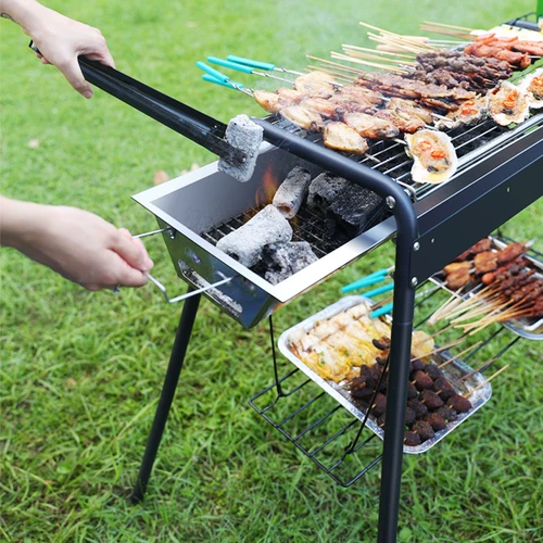 Примитивное барбекю для гриля на открытом воздухе печь для барбекю дома уголь дым -без барбекю для барбекю для барбекю для барбекю Продукты