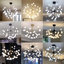 Dining room firefly lamp Nordic lamps living room chandelier creative personality clothing store modern minimalist bedroom magic bean lamp