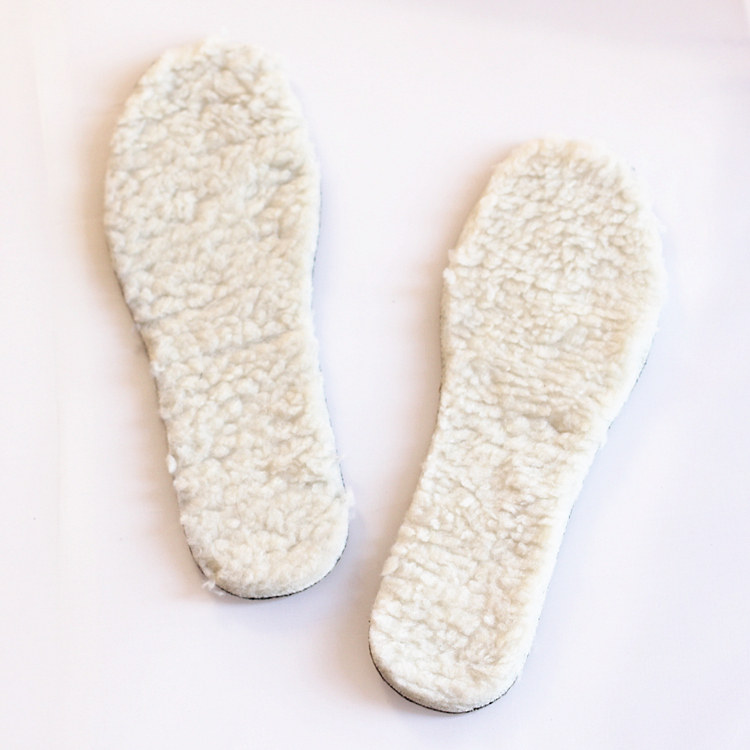 Suchan Thickened Bamboo Charcoal Plush-cut insole Winter-warm insole Deodorant Wear and abrasion Absorb Sweat 10 Double