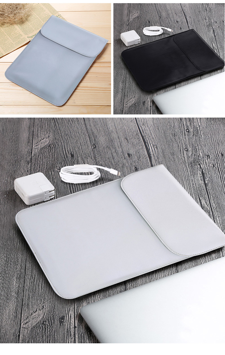 Air13.3-inch của Apple máy tính xách tay túi Macbook12 Sleeve pro13 bảo vệ tay holster 15 11 Lenovo Asus Dell kê nam và nữ túi xách thời trang xách tay chiếc cặp - Phụ kiện máy tính xách tay miếng dán laptop hp