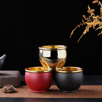 Brass Japanese-style treasure pot living room study office Wangcai Feng Shui ornaments home crafts gifts