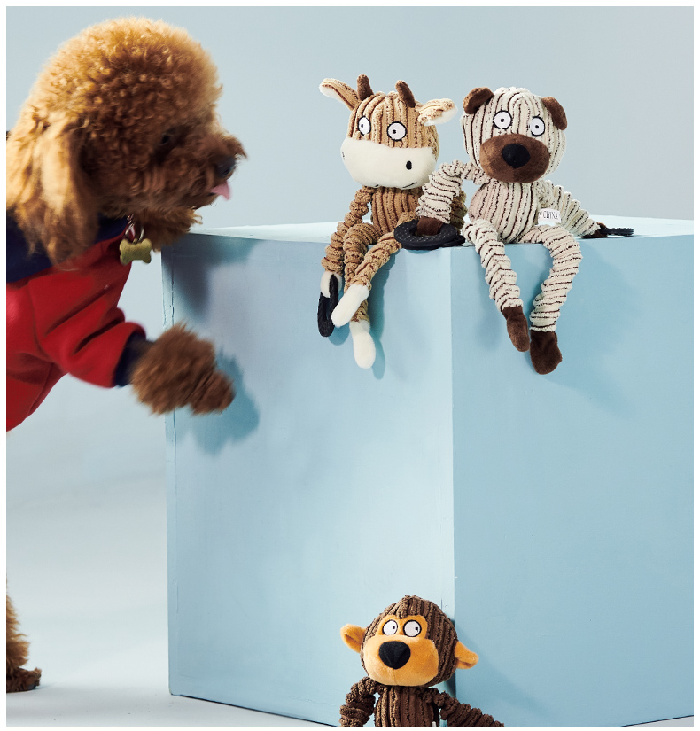 Beast thương hiệu đồ chơi chó sang trọng thú cưng mèo mole chó cắn cắn Golden Retriever con chó con cung cấp vật nuôi - Mèo / Chó Đồ chơi đồ chơi cho chó con ngứa răng