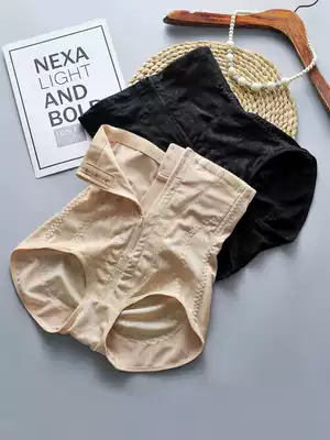 Zip-chain high waist belly underwear women postpartum tight-fitting belly hip strong shaping waist fat fat fat slimming