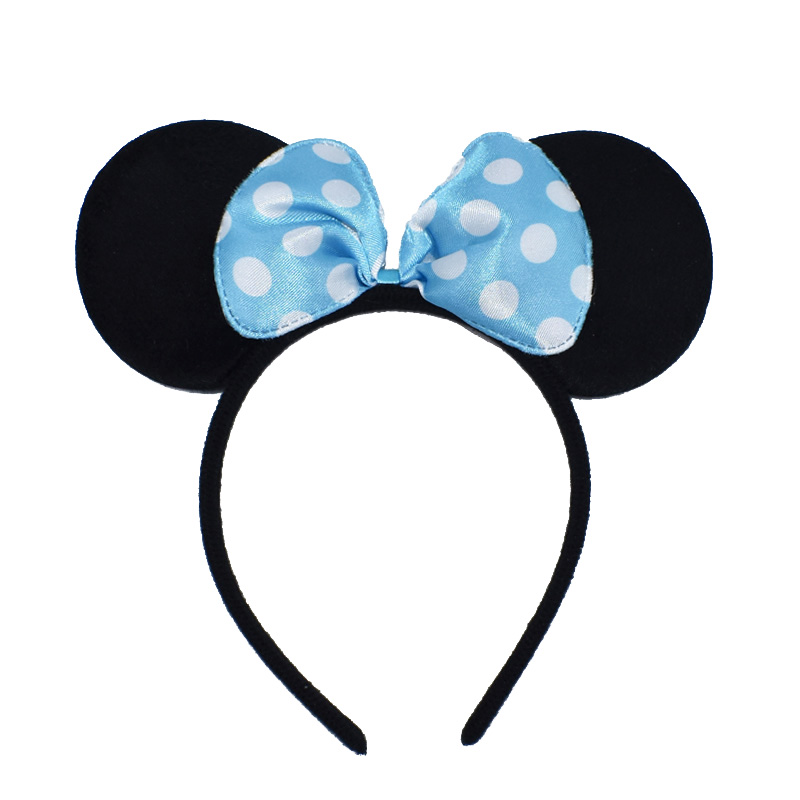 Ngày thiếu nhi Ngày trẻ em Mickey Chuột Minnie Headband Mickey biểu diễn buổi hòa nhạc Bow Bow - Sản phẩm Đảng / Magic / Hiệu suất đồ hóa trang con vật