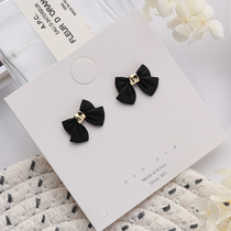 Butterfly Knots Nail Temperament South Korea Refined Advanced Sensal Earrings 2021 New Tide Earrings Without Earbuds Ear Clip Women