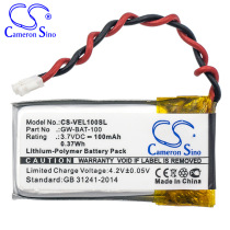 Factory direct supply CS suitable for Vernier Go Wireless pH Temp GW-BAT-100 device battery