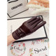 Sheepskin Gloves for Women, Autumn and Winter, Touchscreen, Thin Style, Driving, Fleece-Lined, Thickened, Cold-Proof, Warm, Cycling, Cute, Genuine Leather, Hand-Friendly