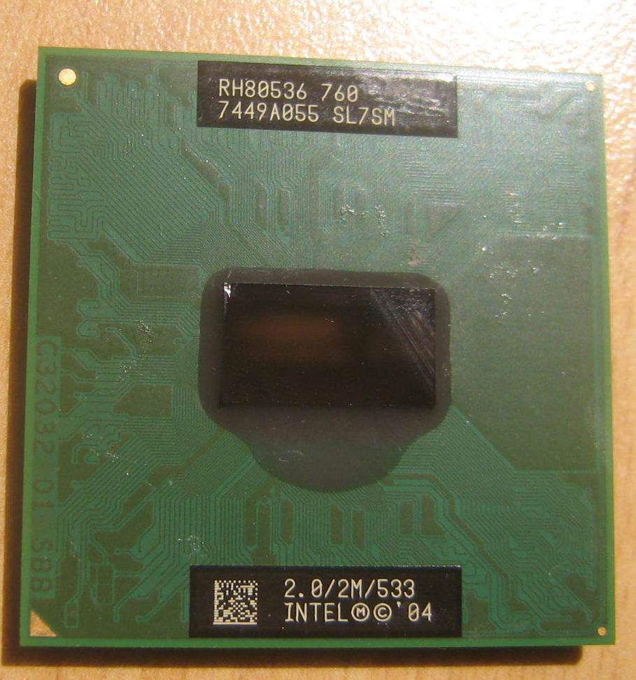 Laptop Centro PM760CPU 2 0 2M 533 533 Original UNLOADER