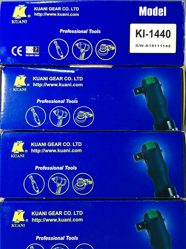 Bản gốc Đài Loan nhập khẩu súng gió nhỏ KI 1440 công cụ cờ lê khí nén Gió kéo mạnh 1 2 súng gió KI-853