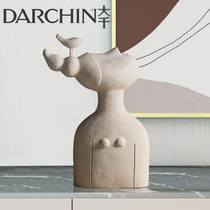 Modern art decoration fittings abstract character home soft decoration sample room hotel creative personality